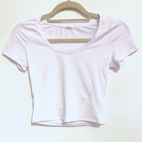 Garage Tops - Garage White Crop Tee